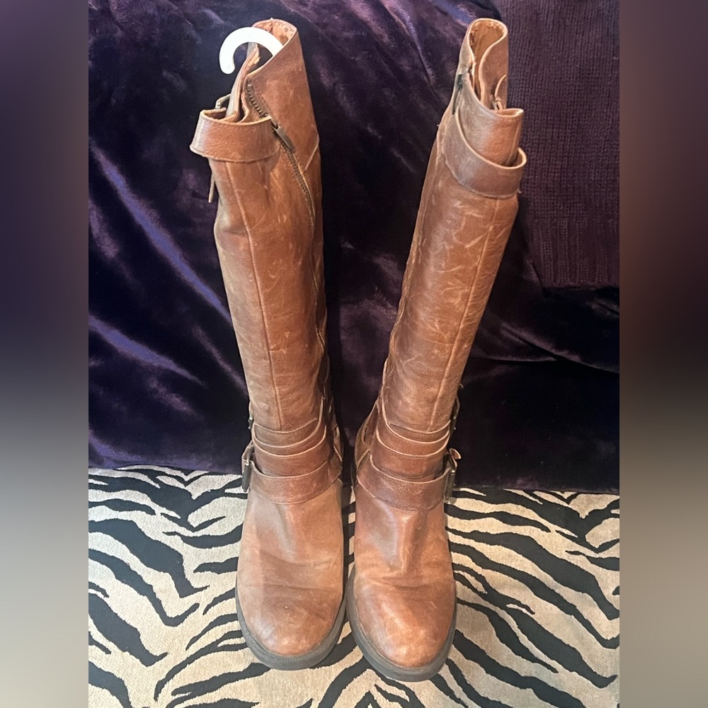 Enzo Angiolini Brown Winter & Rain Boots